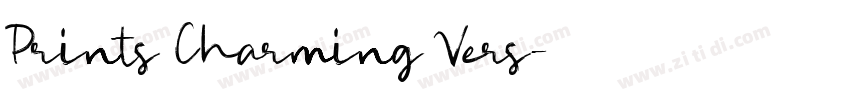 Prints Charming Vers字体转换